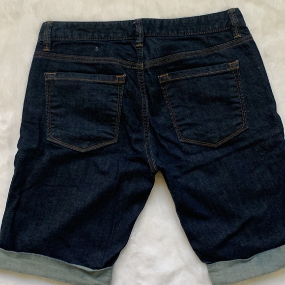 ๐บ 2 for $23 ๐บ LOFT Dark Denim Jean Shorts - Picture 2 of 13